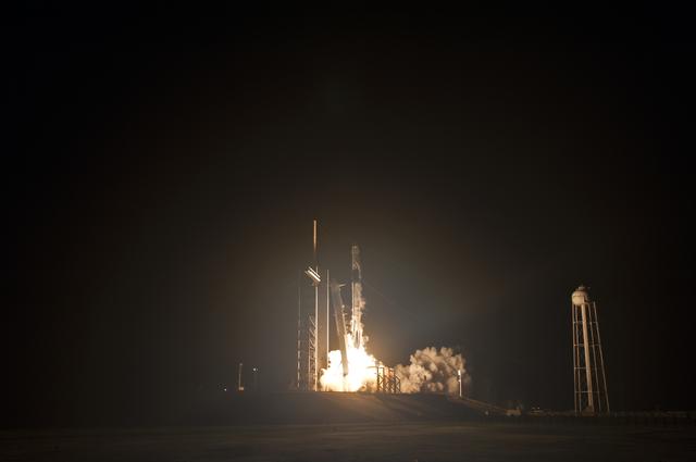 NASA image: SpaceX Demo-1 Liftoff
