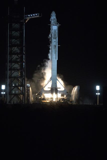 NASA image: SpaceX Demo-1 Liftoff