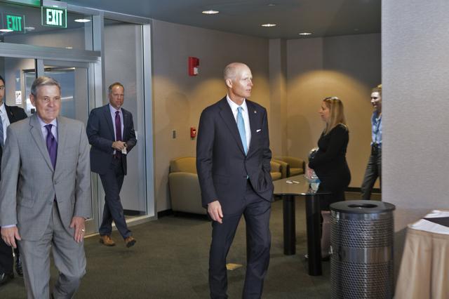 NASA image: Senator Rick Scott Visits KSC