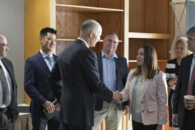 Senator Rick Scott Visits KSC