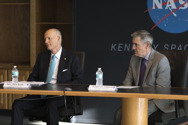 NASA image: Senator Rick Scott Visits KSC