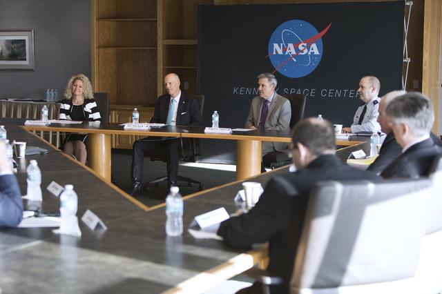 NASA image: Senator Rick Scott Visits KSC