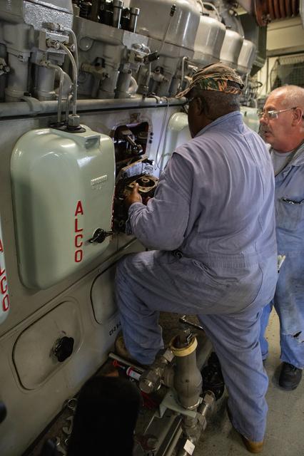 NASA image: Crawler Engine Maintenance CT-2