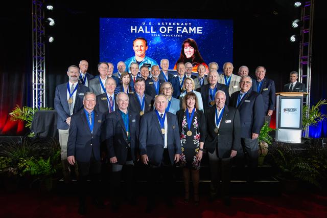 NASA image: Astronaut Hall of Fame 2019 Induction Ceremony