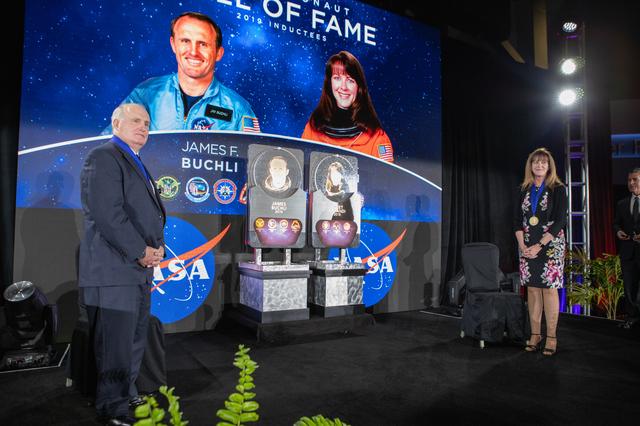NASA image: Astronaut Hall of Fame 2019 Induction Ceremony