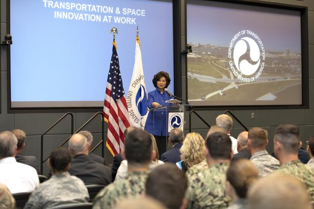 NASA image: Secretary of Department of Transportation, Elaine L. Chao, Visit
