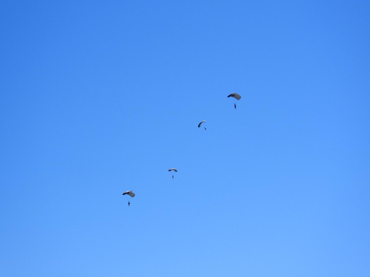 U.S. Air Force “Guardian Angel” Pararescue forces are airdropped into the Atlantic Ocean off the coast of Cape Canaveral near Kennedy Space Center in Florida to rehearse a full mission profile training exercise on April 27, 2019. The exercise included using a Boeing CST-100 Starliner training capsule to run through the necessary steps in the unlikely event of an emergency resulting in a splashdown. NASA and the Department of Defense (DoD) Human Space Flight Support Office Rescue Division conducted the training, which included rehearsing assisted egress, extracting DoD team members acting as astronauts, from the capsule and providing immediate medical treatment. This open-ocean exercise provides team members with the necessary training ahead of Boeing’s Crew Flight Test with astronauts targeted for later this year. During normal return scenarios, Boeing’s Starliner will land in a safe zone of about 15 square miles in the Western United States. Throughout the commercial crew development phases with NASA, Boeing has performed dozens of qualification tests on its parachute and airbag systems simulating conditions on land and in the water. 