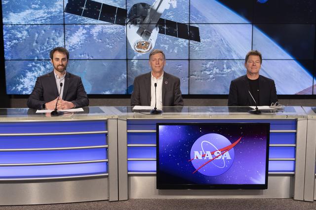 NASA image: NASA Hosts Postlaunch News Conference for SpaceX CRS-17
