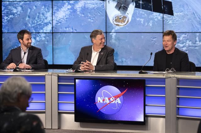 NASA image: NASA Hosts Postlaunch News Conference for SpaceX CRS-17