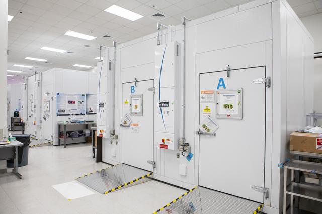 NASA image: SSPF - 25 Year Anniversary Then & Now