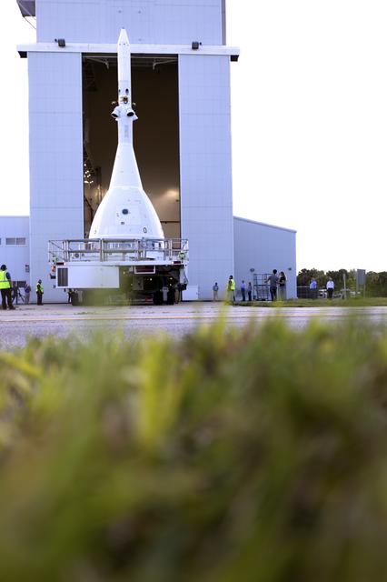 NASA image: Launch Abort System Roll to Pad
