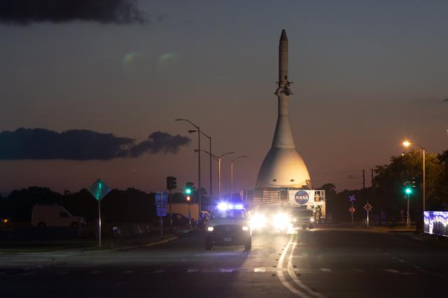 NASA image: Launch Abort System Roll to Pad