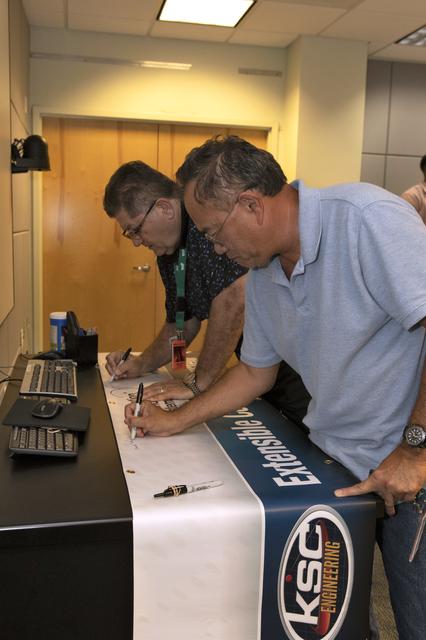 NASA image: KSC Engineering Banner Event