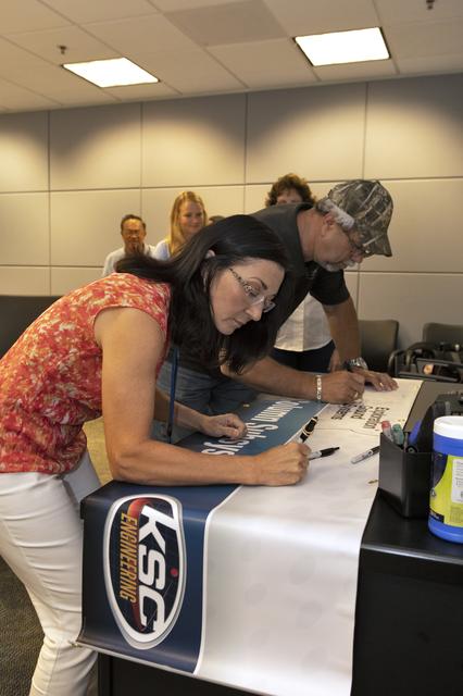 NASA image: KSC Engineering Banner Event