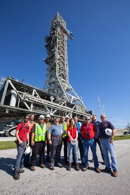 NASA image: Mobile Launcher Move to Pad