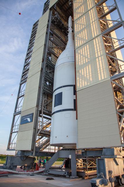 NASA image: Rollback of Orion's Ascent Abort-2 Test