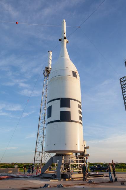 NASA image: Rollback of Orion's Ascent Abort-2 Test