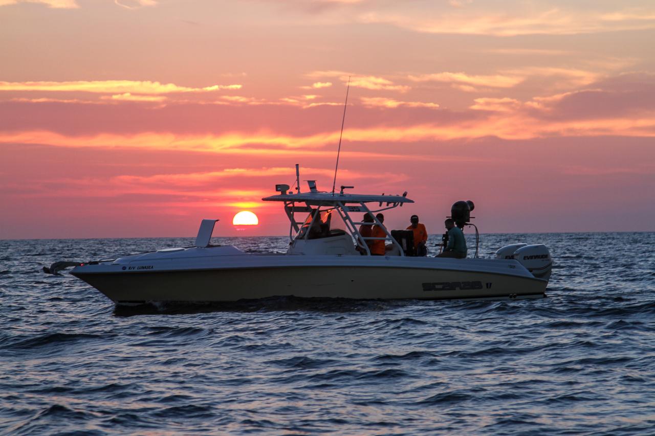 Members of the NASA Ejectable Data Recorder Recovery Team search for the ejectable data recorders in the Atlantic Ocean off the coast of Florida on July 2, 2019, after the Ascent Abort-2 (AA-2) flight test. During AA-2, a fully functional Launch Abort System (LAS) with a test version of Orion attached, launched atop a Northrop Grumman provided booster from Launch Pad 46 at Cape Canaveral Air Force Station on July 2, 2019. Liftoff was at 7 a.m. EDT. During AA-2, the booster sent the LAS and Orion to an altitude of 31,000 feet, traveling at Mach 1.15 (more than 1,000 mph). The LAS’ three motors worked together to pull the crew module away from the booster and prepare it for splashdown in the Atlantic Ocean. The flight test proves that the abort system can pull crew to safety in the unlikely event of an emergency during ascent. Data from the recorders will be analyzed by engineers.