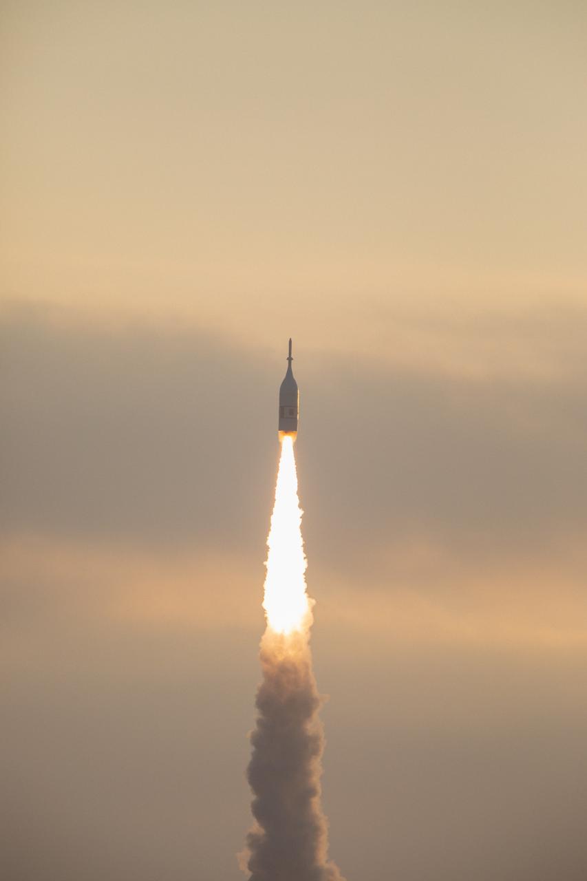 A fully functional Launch Abort System (LAS) with a test version of Orion attached, launches on NASA’s Ascent Abort-2 (AA-2) atop a Northrop Grumman provided booster on July 2, 2019, at 7 a.m. EDT, from Launch Pad 46 at Cape Canaveral Air Force Station in Florida. During AA-2, the booster will send the LAS and Orion to an altitude of 31,000 feet, traveling at Mach 1.15 (more than 1,000 mph). The LAS’ three motors will work together to pull the crew module away from the booster and prepare it for splashdown in the Atlantic Ocean. The flight test will prove that the abort system can pull crew to safety in the unlikely event of an emergency during ascent.