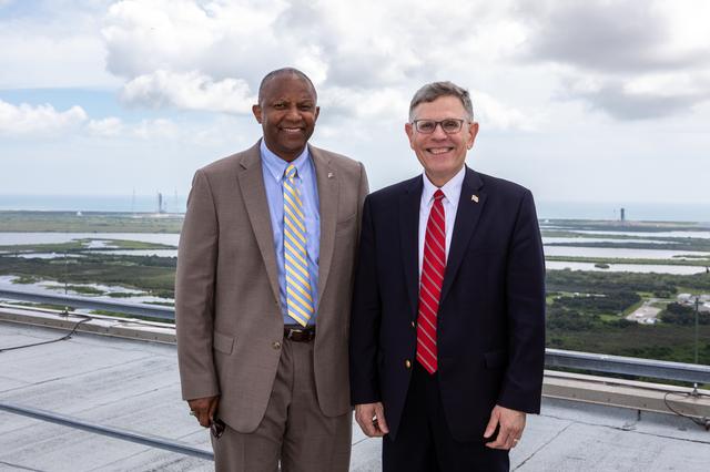 NASA image: Director of the White House Office of Science and Technology Tou