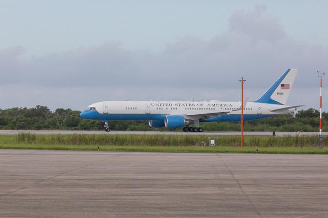 NASA image: Vice President Pence at Kennedy for Apollo 11 Landing 50th Anniv