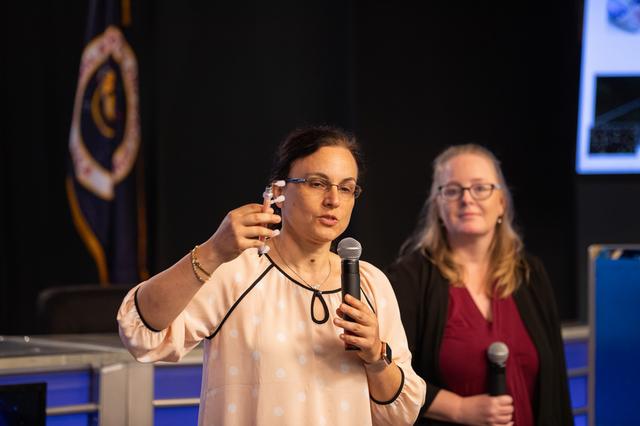 NASA image: SpaceX CRS-18 What's On Board Science Briefing