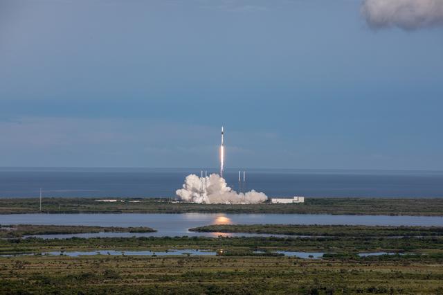NASA image: Live Coverage of SpaceX CRS-18 Launch to the International Space