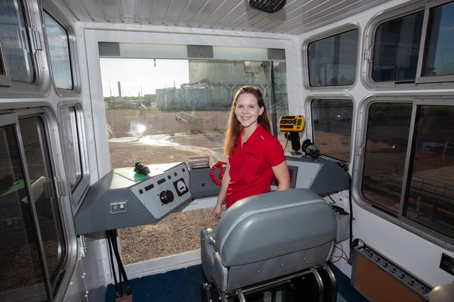 NASA image: First Female Crawler Driver