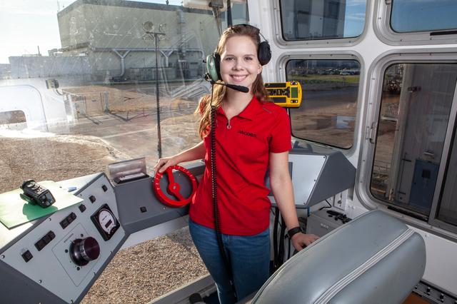 NASA image: First Female Crawler Driver
