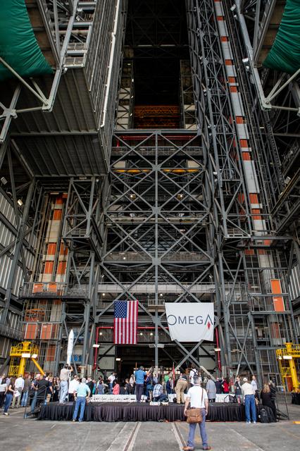 NASA image: Media Event with Northrop Grumman at VAB Highbay 2