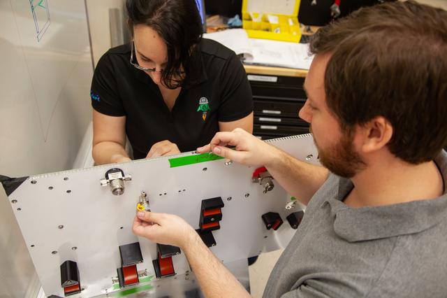 NASA image: Work on OSCAR