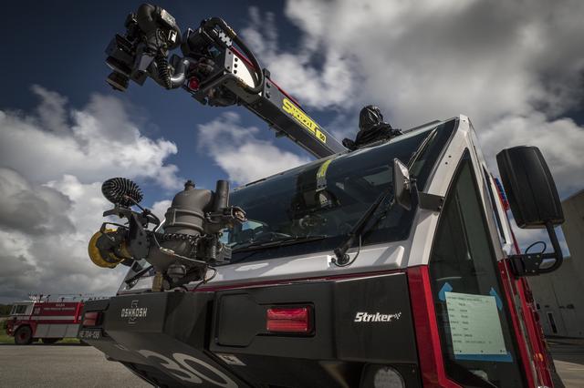 NASA image: SI Annual Report Photos - Fire Truck