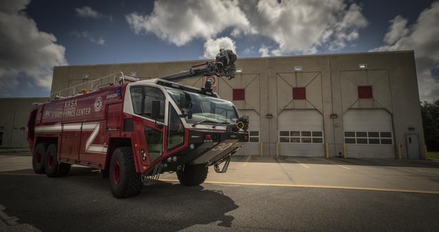 NASA image: SI Annual Report Photos - Fire Truck