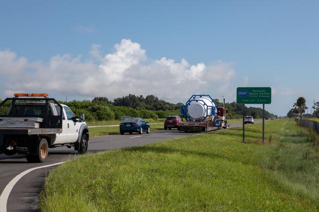 NASA image: SNC Cargo Logistics Module Arrival
