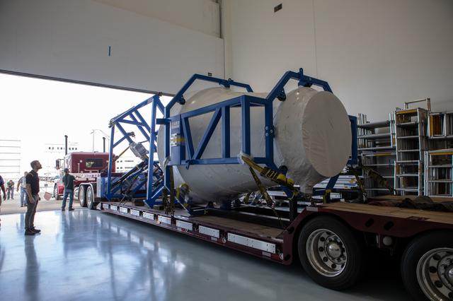 NASA image: SNC Cargo Logistics Module Arrival