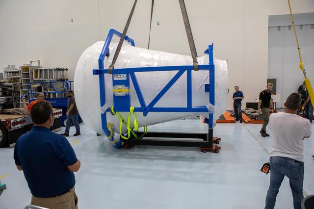 NASA image: SNC Cargo Logistics Module Arrival