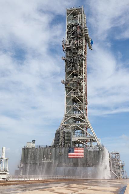 Nominal Wet Flow Test at Pad 39B