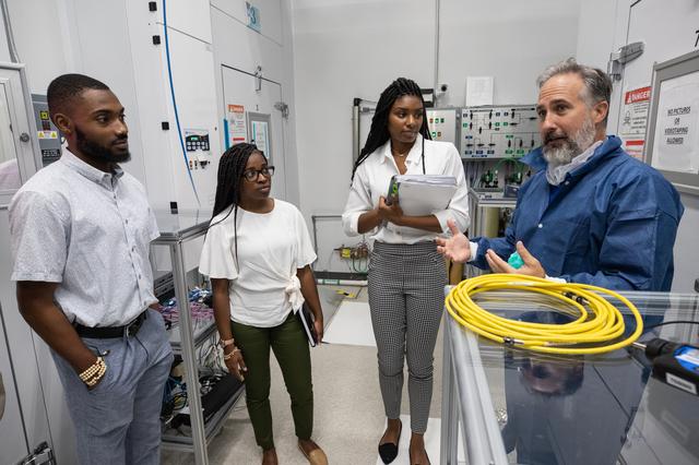 NASA image: Langston University Faculty/Student Group Tour