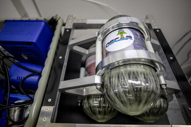 NASA image: Orbital Syngas Commodity Augmentation Reactor (OSCAR) Flight Har