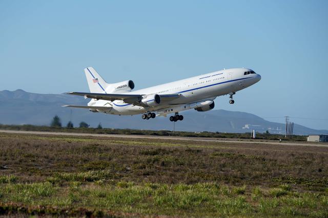 NASA image: Pegasus ICON Takeoff from VAFB