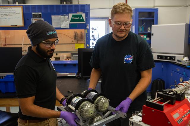 NASA image: OSCAR Flight Module Assembly Work