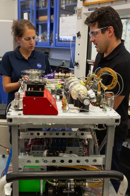 NASA image: OSCAR Flight Module Assembly Work