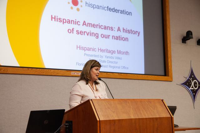 NASA image: Hispanic Heritage Month with Speaker Yanidsi Velez
