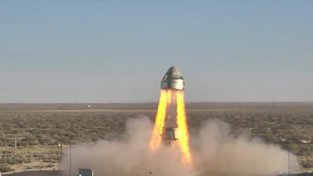 NASA image: Boeing CST-100 Starliner Pad Abort Test