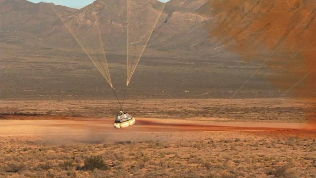 NASA image: Boeing CST-100 Starliner Pad Abort Test
