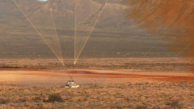 NASA image: Boeing CST-100 Starliner Pad Abort Test