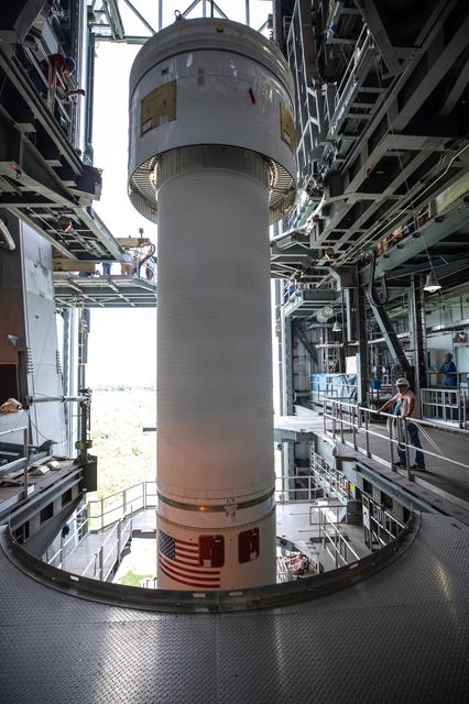 NASA image: CCP Boeing/ULA OFT OVI Stack