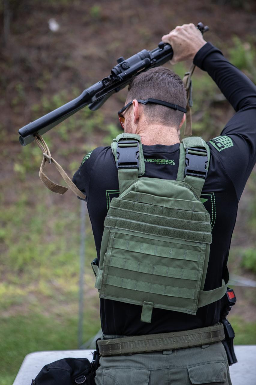 A member of NASA Kennedy Space Center's Emergency Response Team checks his firearm as the team prepares for the next tactical challenge at the 37th Annual SWAT Round-Up International at the Lawson Lamar Firearms and Tactical Training Center in Orlando, Florida. The competition was held Nov. 10 to 15, 2019, and featured five different tactical challenges. Kennedy's ERT members exchanged best practices and competed with more than 50 teams from the U.S. and around the world.