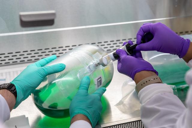 NASA image: ISS Slosh Tank Experiment