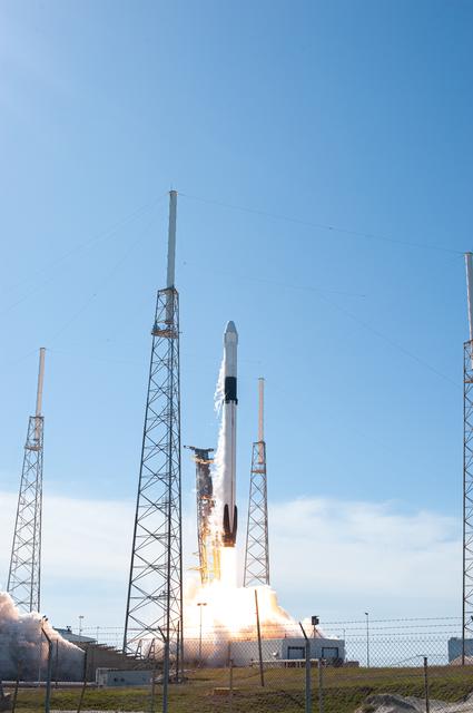 NASA image: SpaceX CRS-19 Liftoff